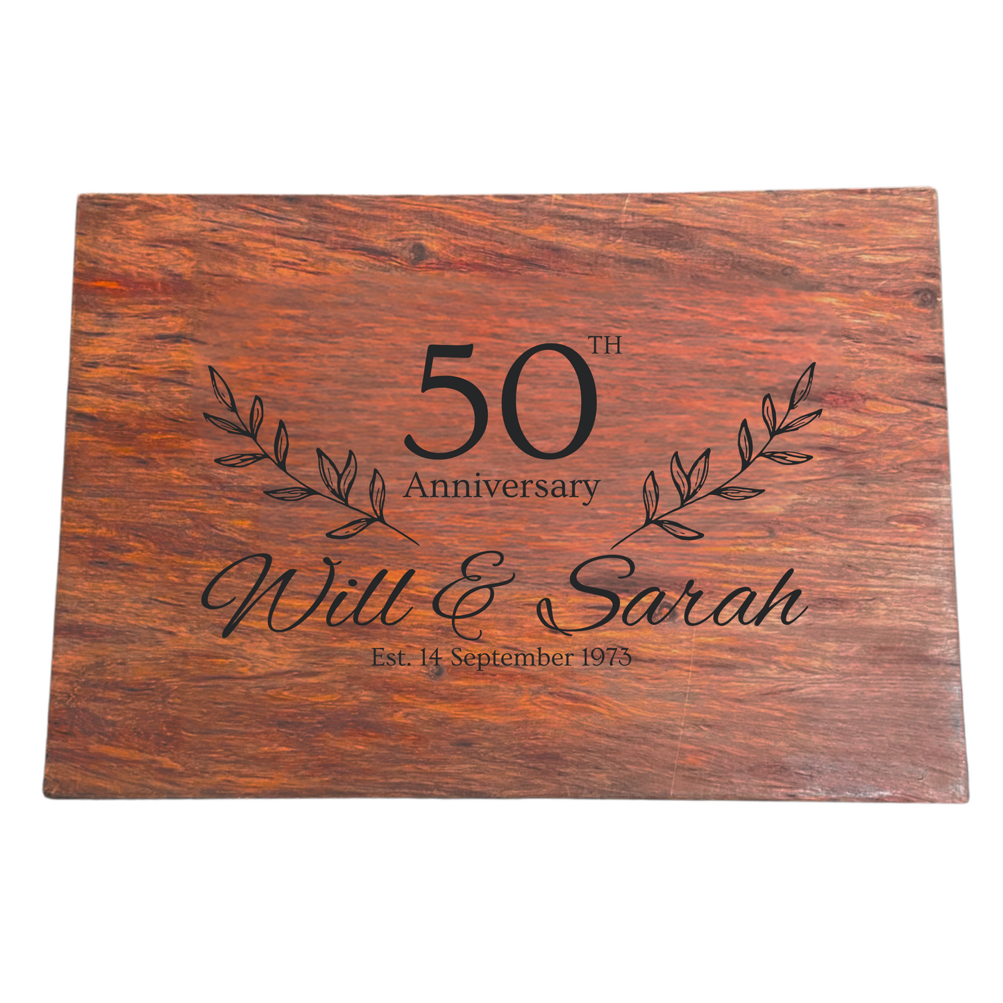 Engraved cutting board (Personalize)