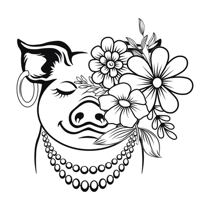 Piggy Serving Board